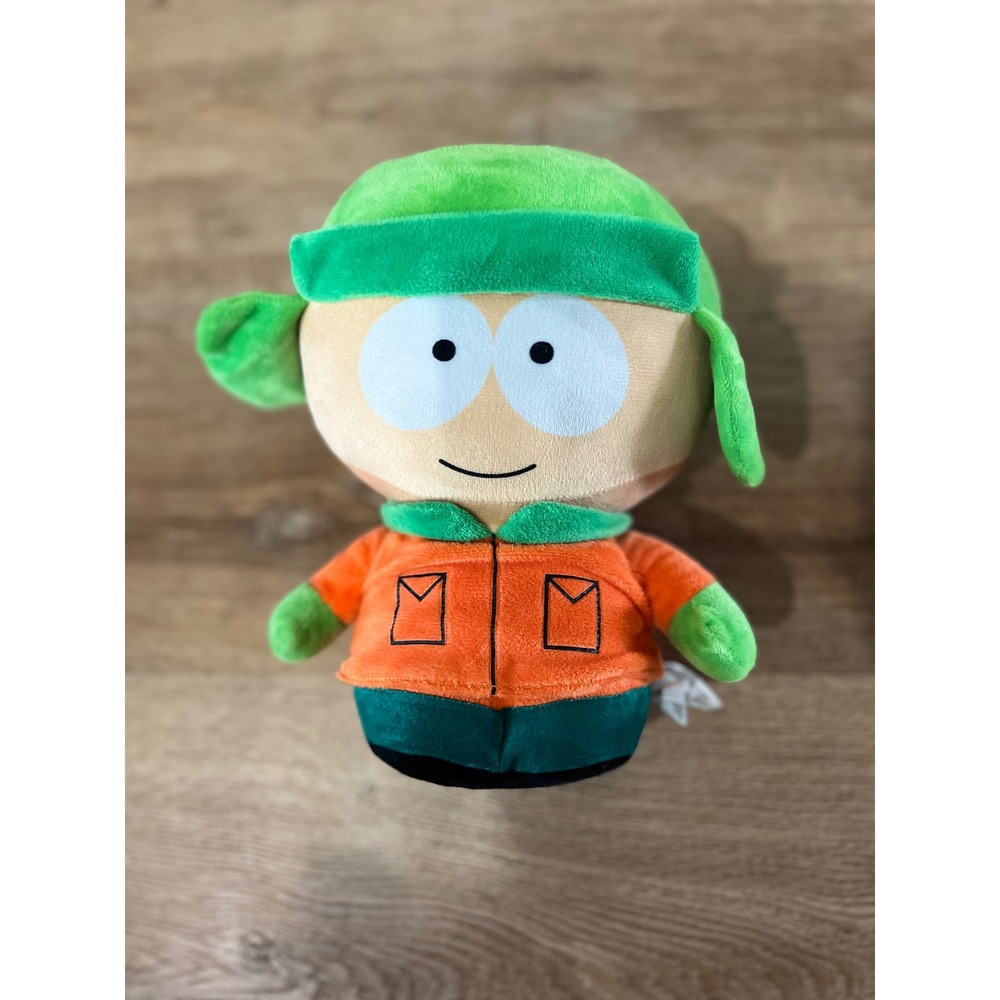 South Park‎ Kyle Broflovski Plush Stuffed Toy Orange Green Comedy Central 7 Inch